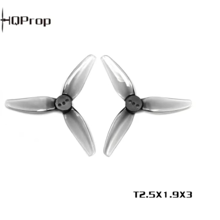 Ekko Cosplay Prop - HQProp T2.5X1.9X3 2.5インチ 3ブレード PCプロペラ 2CW