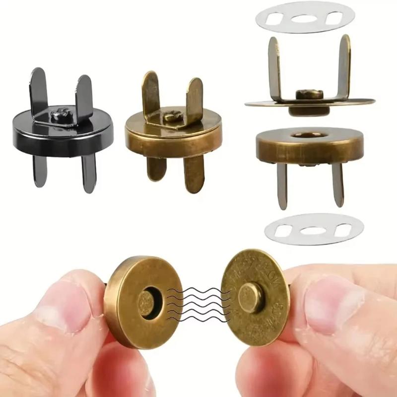 Snap Fastener Set - 1 セット磁気スナップファスナークラスプボタン 14/18 ミリメートルハンドバッグ財布クラフトバッグ部品アクセサリー