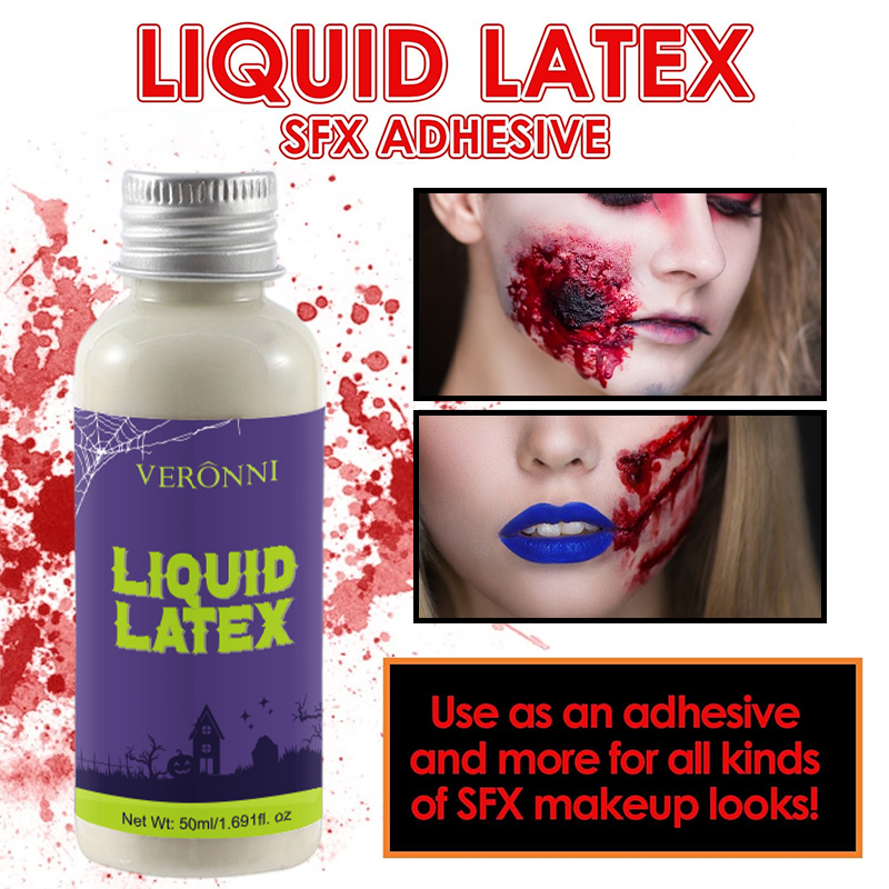 速乾性液体ラテックスメイクアップ、SFXコスメ、ゾンビハロウ - Body Paint Sfx のレビューと価格