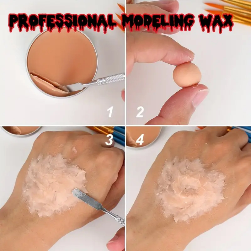 15gのリアルなウォッシャブル特殊効果メイクアップ、特殊効果 - Body Paint Sfx のレビューと価格