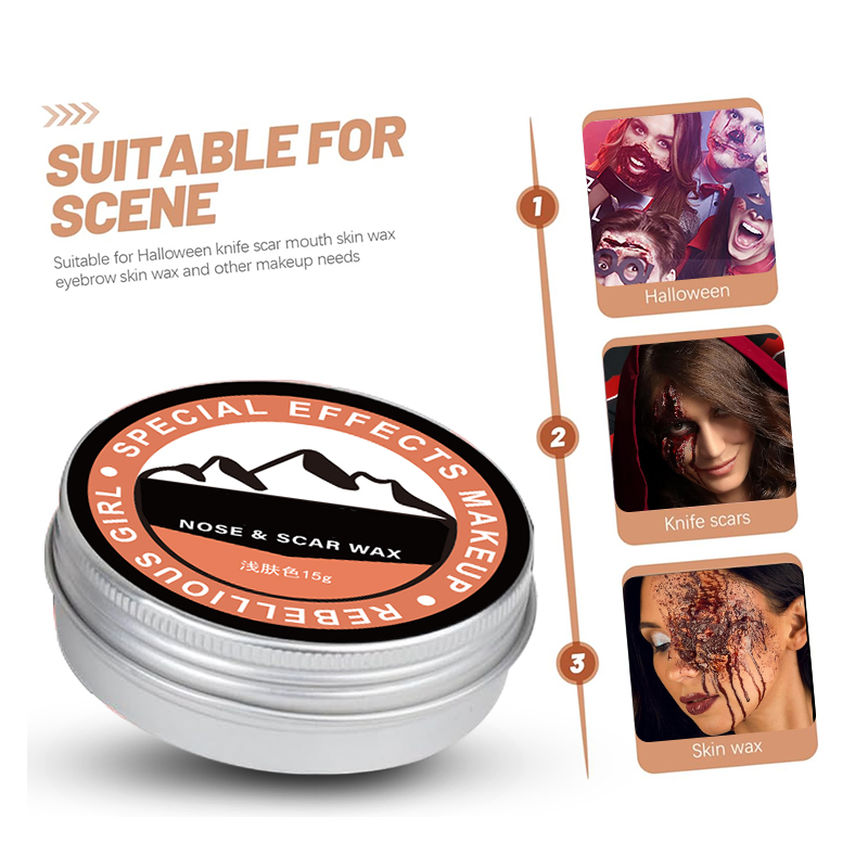 15gのリアルなウォッシャブル特殊効果メイクアップ、特殊効果 - Body Paint Sfx のレビューと価格