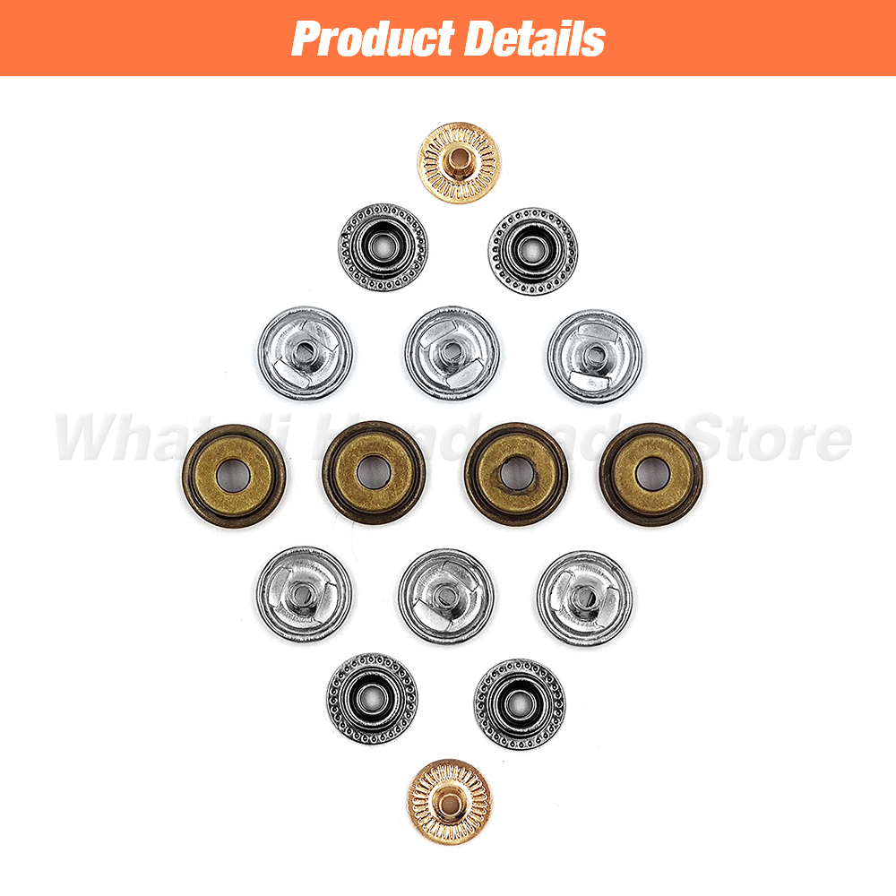 金属製スナップファスナー,取り付けプライヤー,衣類,衣類,バ - Snap Fastener Set のレビューと価格