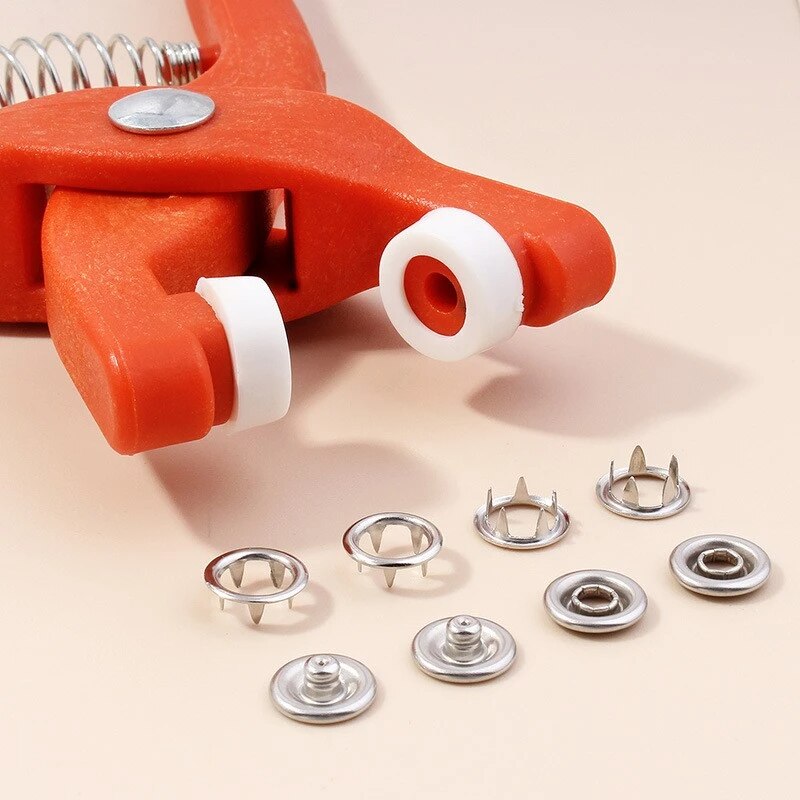 50セット9.5mm 5ジョーバックルプライヤーセットツール - Snap Fastener Set のレビューと価格