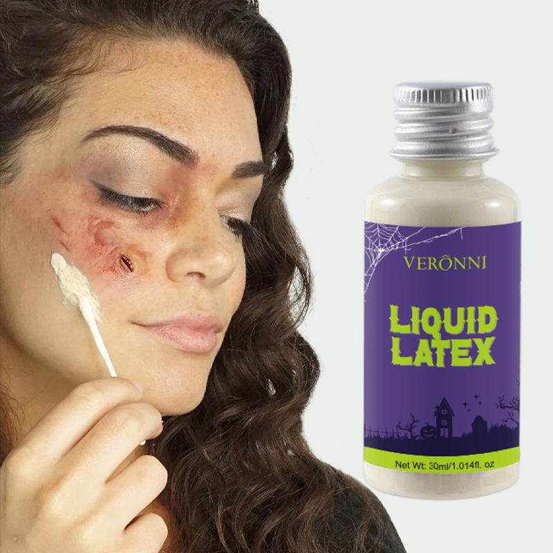 ハロウィン速乾性液体ラテックスメイクアップ多機能特殊効果メイ - Body Paint Sfx のレビューと価格