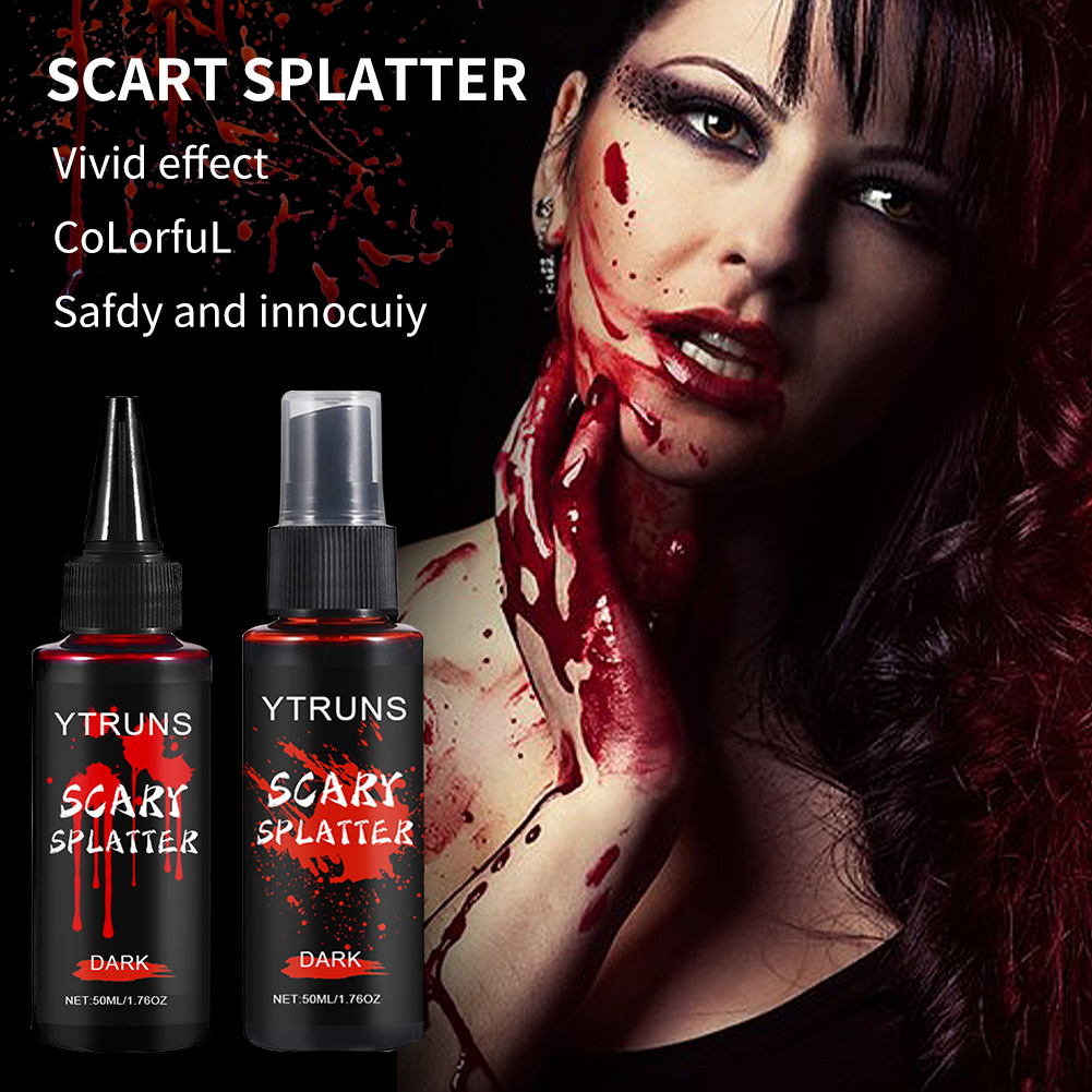 ハロウィン凝固血液、SFX 創傷、カット、ピエロ、吸血鬼フィ - Body Paint Sfx のレビューと価格