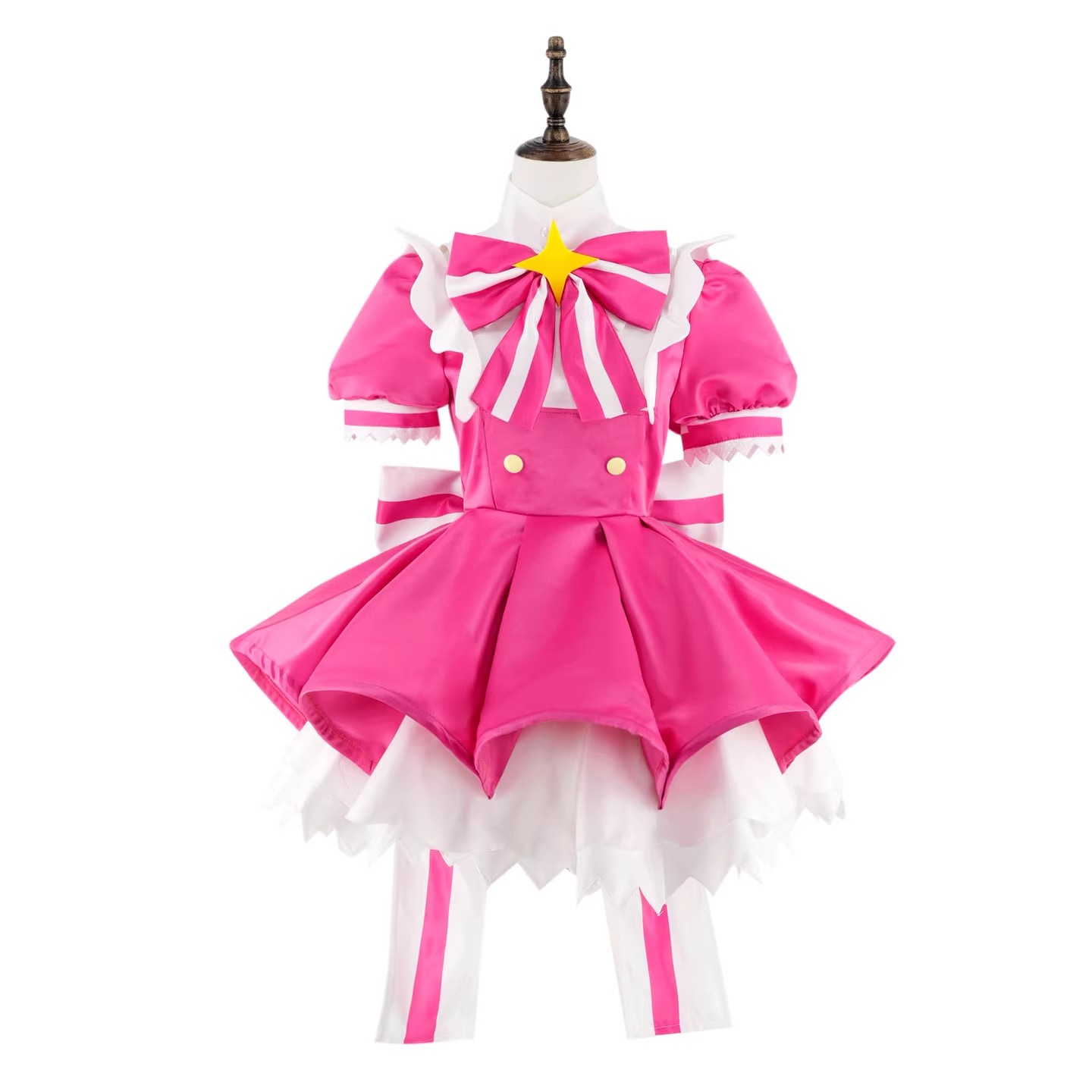 MMiku リトライコスプレ衣装ウィッグピンクドレス小道具ア - Cosplay Floating Prop のレビューと価格