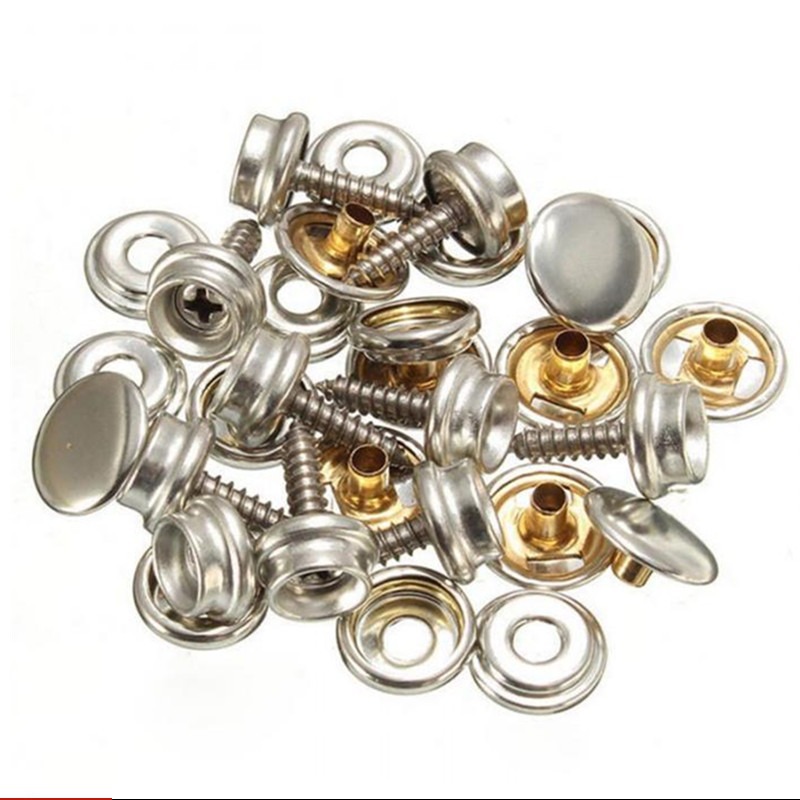ステンレス鋼タッピングスナップファスナー,テント,マリン,ヨ - Snap Fastener Set のレビューと価格
