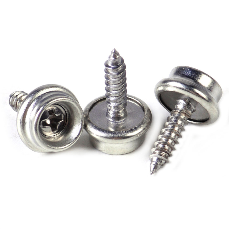 ステンレス鋼タッピングスナップファスナー,テント,マリン,ヨ - Snap Fastener Set のレビューと価格