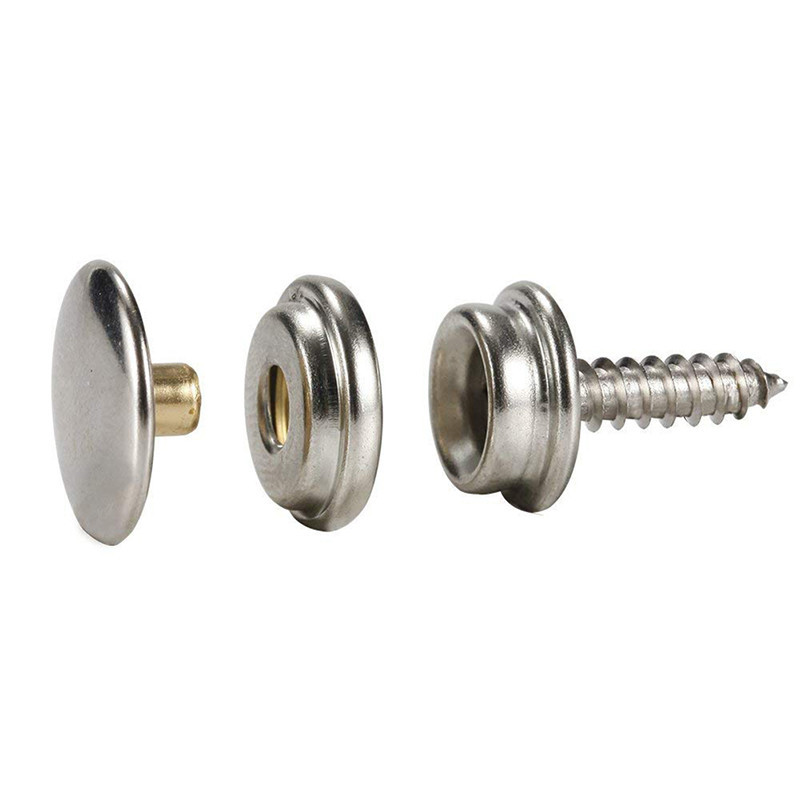 ステンレス鋼タッピングスナップファスナー,テント,マリン,ヨ - Snap Fastener Set のレビューと価格