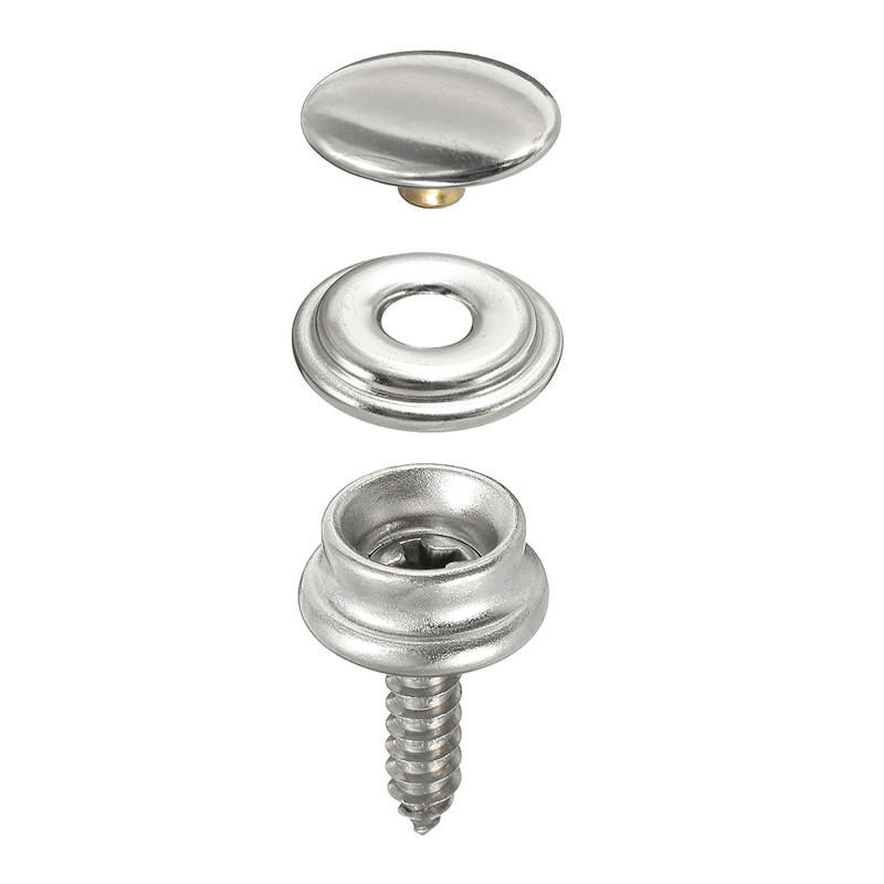 ステンレス鋼タッピングスナップファスナー,テント,マリン,ヨ - Snap Fastener Set のレビューと価格