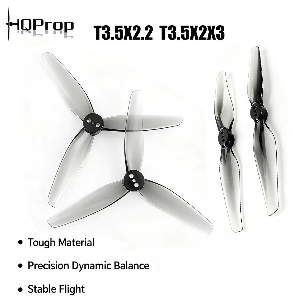 4ペア HQProp T3.5X2.5X3 / 3.5X2. - Ekko Cosplay Prop のレビューと価格