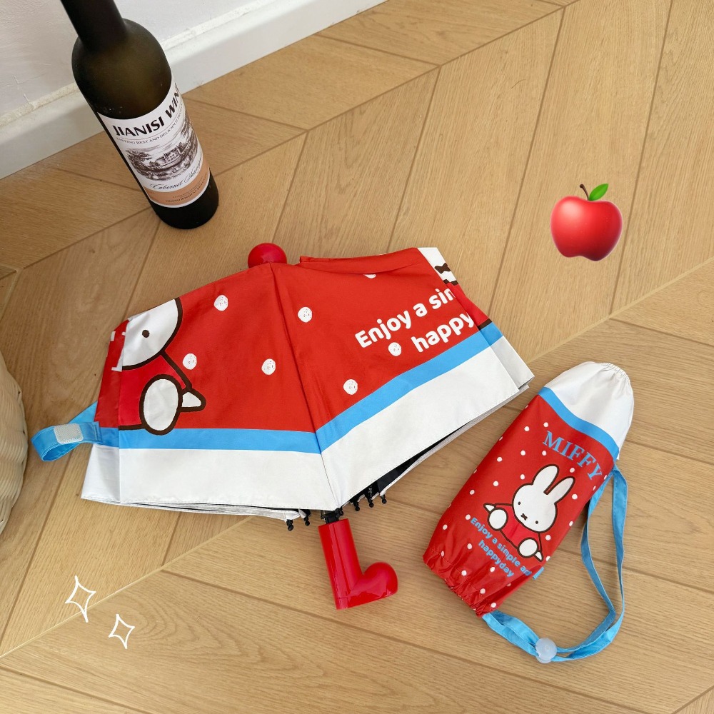 かわいいミッフィーのかわいい手動折りたたみ傘、日よけUVカッ - Cosplay Floating Prop のレビューと価格