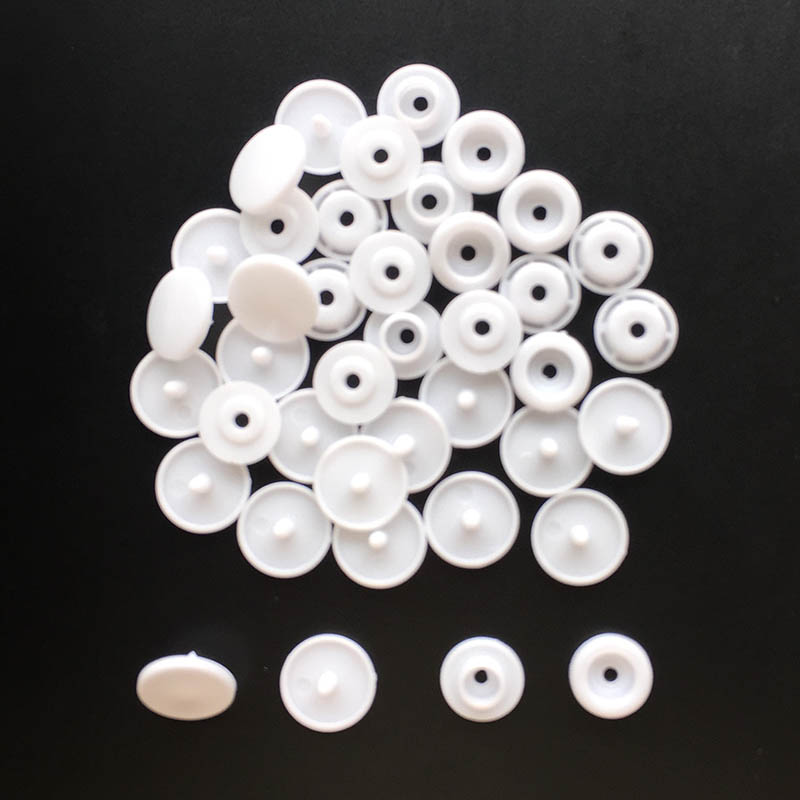 50 セットラウンドスナップボタンよだれかけ T5 プラスチ - Snap Fastener Set のレビューと価格