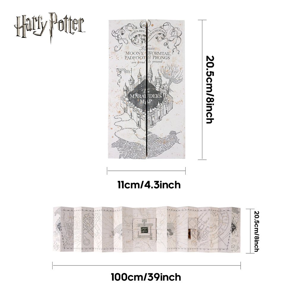 1PC マローダーズ魔法学校の地図魔法のコスプレ小道具映画ア - Prop For Cosplay のレビューと価格